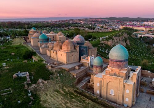 Shohi Zinda memorial ansambli